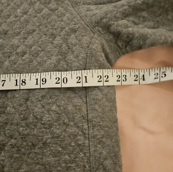 Brooks Brothers Men’s Quarter Zip Quilted Sweater Blue Orange Pullover Sz Large - Picture 2 of 5